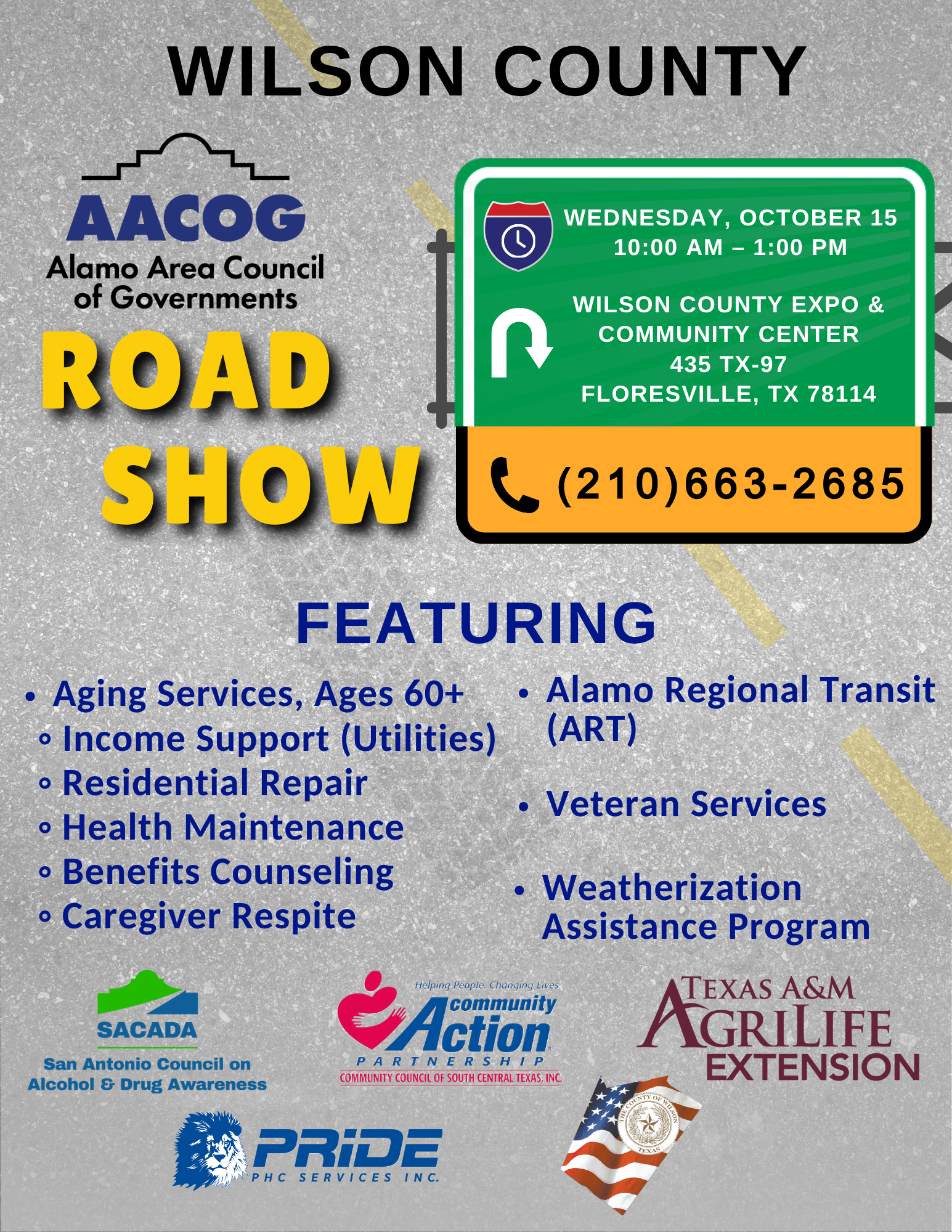 Wilson County AACOG Roadshow