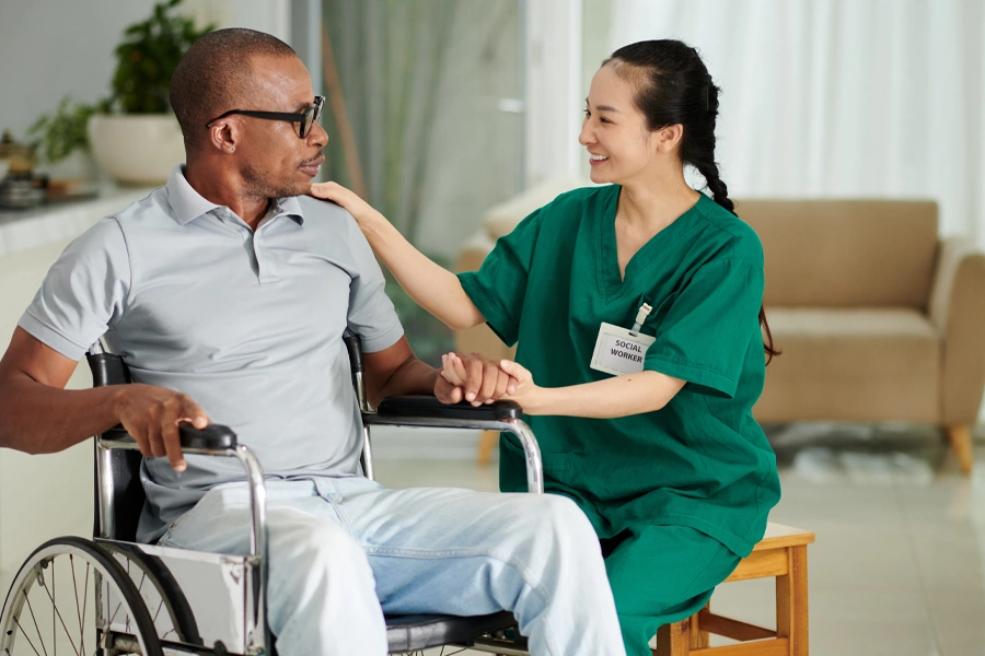 aacog-who-we-serve-nurse-helping-patient