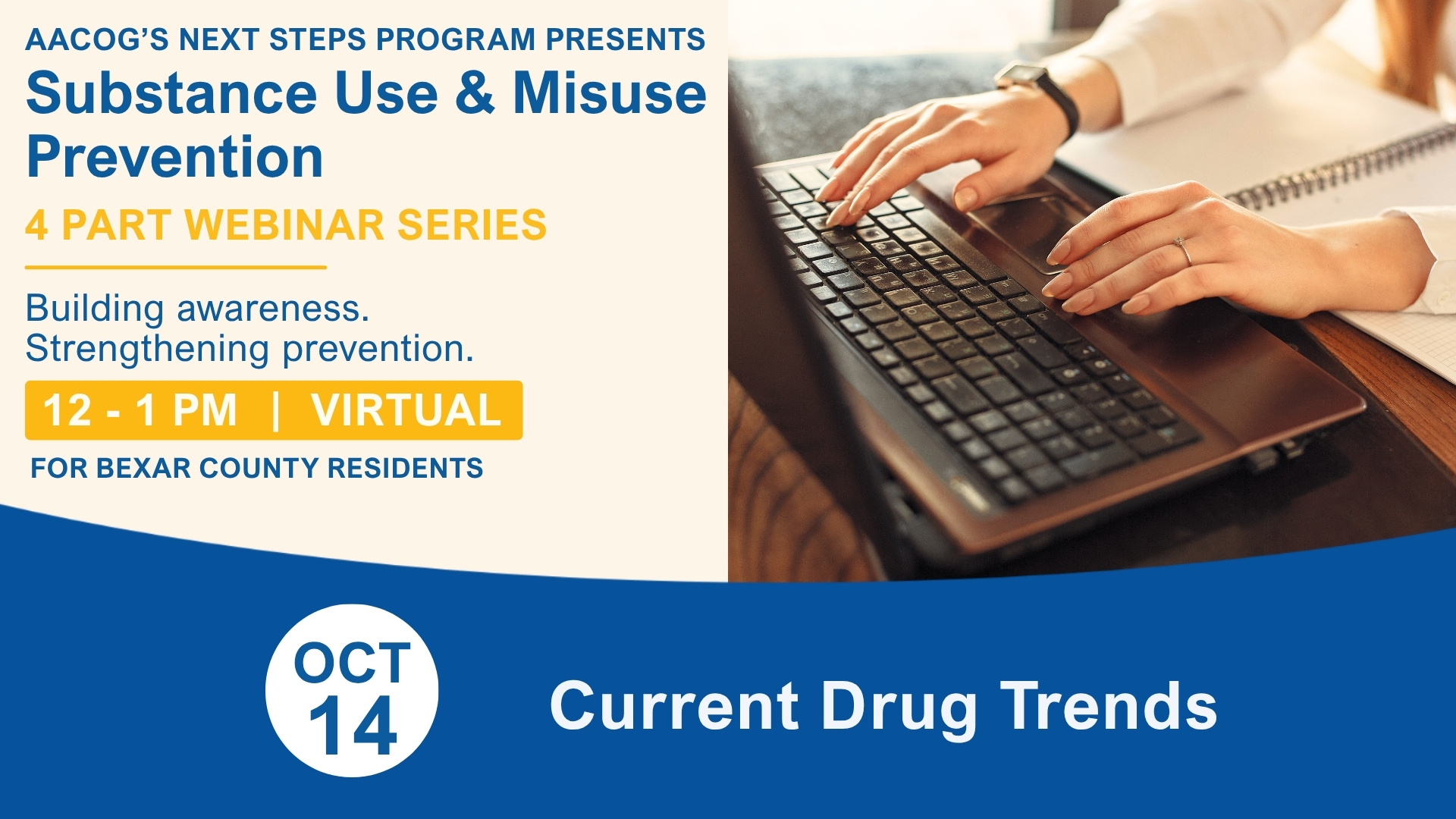 AACOG Substance Use & Misuse Prevention Webinar Series